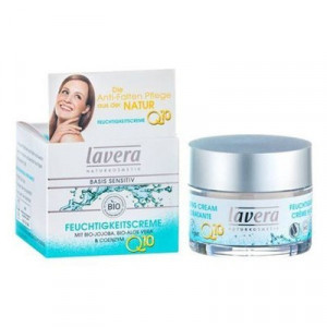 Crema bio, hidratanta antirid cu coenzima Q10 Basis Sensitiv, 50 ml - LAVERA