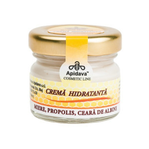 Crema naturala hidratanta ten cu miere si propolis - Apidava