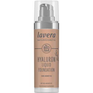 Fond de ten bio Hyaluron Liquid Cool Honey 04, 30ml - LAVERA