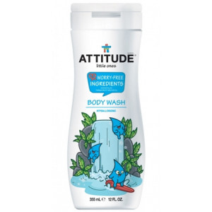 Gel de dus bio pentru copii Eco-Kids, 355 ml - ATTITUDE
