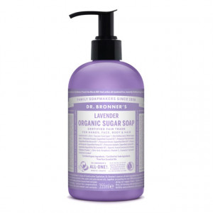 Sapun lichid Sugar Soap LAVANDA – 355 ml/710ml - Dr Bronner
