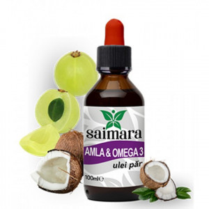 Ulei de par Amla & Omega3 100ml - Saimara
