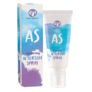 Spray after sun cu FPS 10 si particule aurii, 100ml - ey! Eco Cosmetics