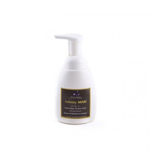 2-in-1 shave foam & face wash (with Hammamelis) – spuma de barbierit si curatare