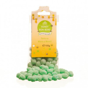 Bomboane perle cu menta 100g - Apidava