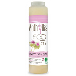 Sampon pentru par gras cu extract de brusture si rozmarin ECO BIO Anthyllis 250 ml