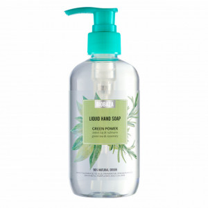 Sapun lichid natural cu aloe vera si ceai verde, GREEN POWER, BIOBAZA, 250 ml
