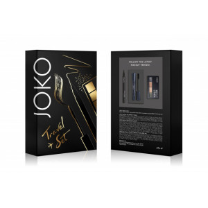 SET PROMO TRAVEL SET JOKO 1 (Tus carioca+Rimel Volum & Gene Lungi+Fard Quattro)