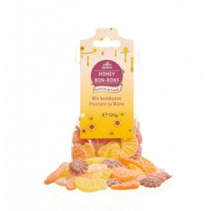 Bomboane mix fructate 100g - Apidava