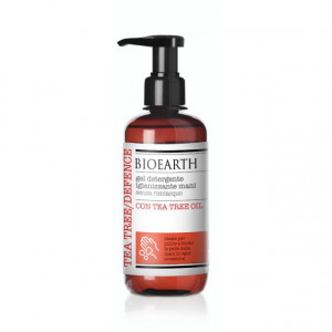 Gel igienizant cu alcool (60%) si tea tree, 250ml - Bioearth