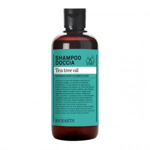 Sampon & gel de dus cu arbore de ceai, 500ml - Bioearth