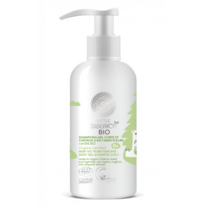 Gel de dus & sampon fara lacrimi pentru bebe si copii, 250ml - Little Siberica