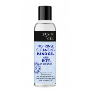 Gel igienizant pentru maini cu ulei organic de tea tree, 200ml - Organic Shop