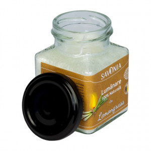 Lemongrass - Lumanare 100% Naturala - Savonia