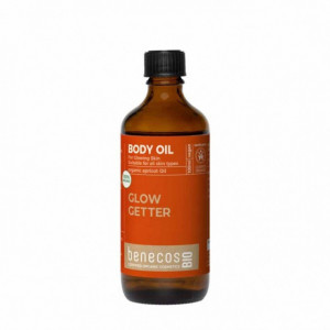 Ulei organic din samburi de caise, ten si corp, 100ml - BenecosBIO