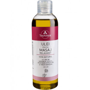 Ulei pentru masaj Relaxant 200ml - Trio Verde