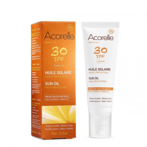Ulei protectie solara corp cu ulei de Karanja SPF 30 75ml - Acorelle