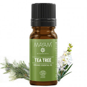 Ulei esențial de Tea Tree Bio, Ecocert / Cosmos 10ml - Mayam