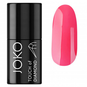 Lac gel pentru unghii JOKO TOUCH OF DIAMOND fără uscare lampă nr. 46 Sunny Coralmat