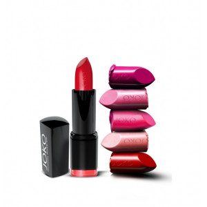 Ruj classic JOKO cu unt de shea si filtre UV 45 Pink Glow