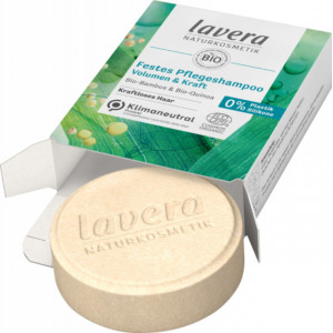 Sampon solid Volume & Strength, cu bambus si quinoa - LAVERA