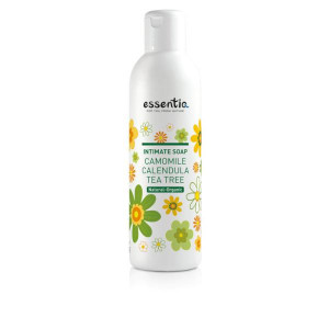 SAPUN INTIM ORGANIC MUSETEL, GALBENELE & TEA TREE 200 ML - Essentiq