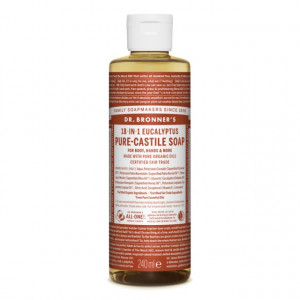 Sapun lichid de Castilia 18-in-1 Eucalipt 60/240/475/945ml - Dr Bronner