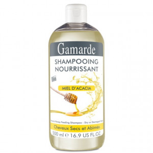 Sampon natural hranitor pentru par uscat cu miere si unt shea - Gamarde