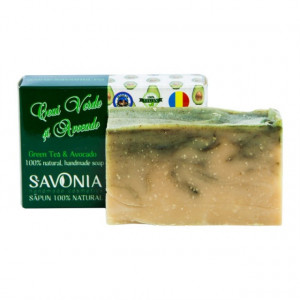 Sapun Natural Ceai Verde si Avocado - Savonia