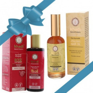 Set ayurvedic ingrijire par uscat, deteriorat Khadi