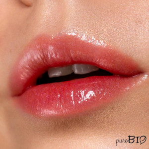 Balsam colorat buze Zmeura Balmy 01 - Purobio