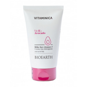 Lapte demachiant cu vitamina E si avocado, 150ml – Vitaminica Bioearth