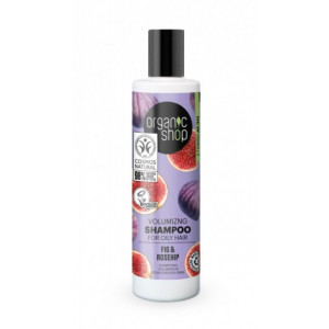 Sampon volum par gras cu smochine si macese Fig & Rosehip, 280ml - Organic Shop