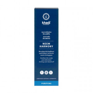 Ulei ayurvedic cu neem pentru scalp, 50ml - Khadi