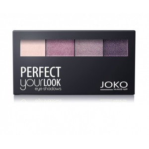 Paleta de farduri de pleoape cu patru culori JOKO QUATTRO 401