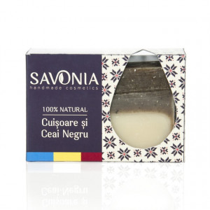 Sapun natural ceai negru si cuisoare - Savonia