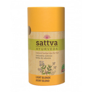 Vopsea de par Blond Deschis, 150gr – Sattva Ayurveda