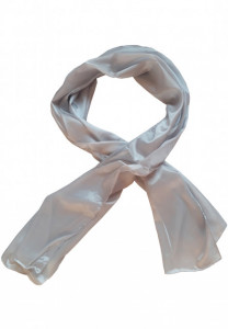 Esarfa matase o singura culoare, gri, EBP-101