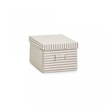 Cutie cu capac bej,din carton,ZELLER