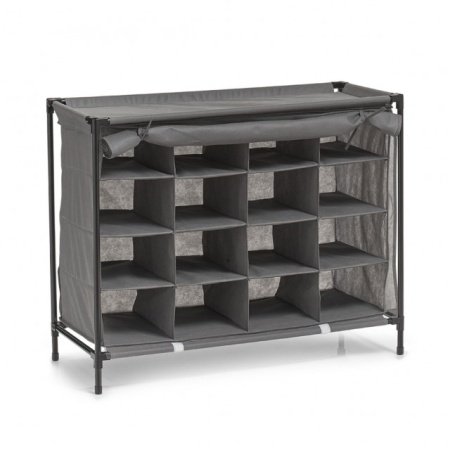 ORGANIZATOR GRI DIN FLEECE SI METAL,PENTRU INCALTAMINTE,ZELLER
