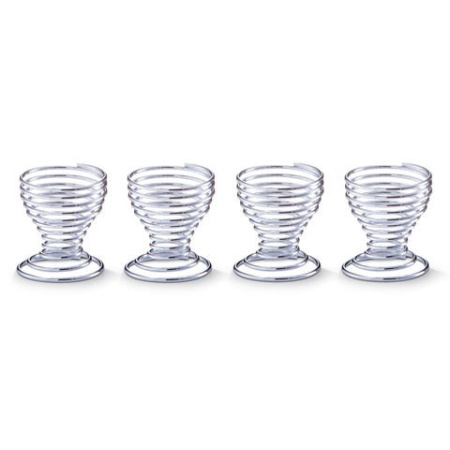 Set suport oua crom - 4 buc