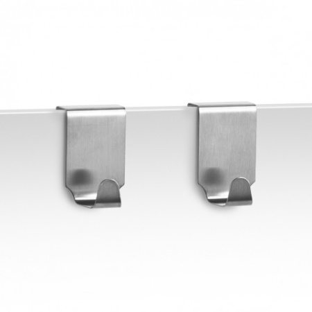 Carlige prosoape inox - 2 buc