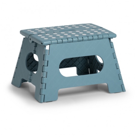SCAUNEL PLIABIL,ALBASTRU,DIN PLASTIC,ZELLER