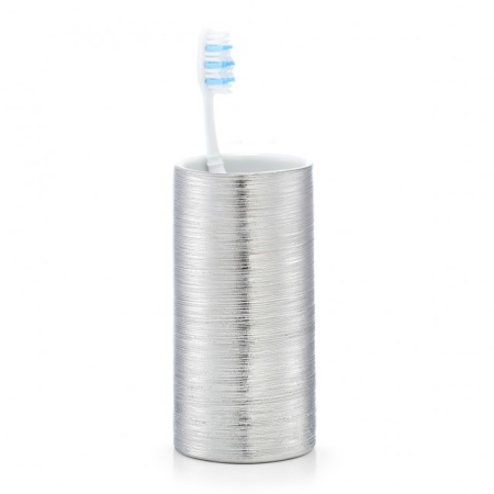 SUPORT ARGINTIU DIN CERAMICA,PENTRU PERIUTA DE DINTI,ZELLER