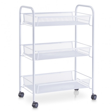 CARUCIOR ALB DIN METAL,ZELLER