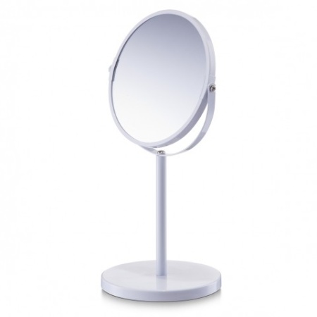 Oglinda cosmetica 1x/3x alb - metal