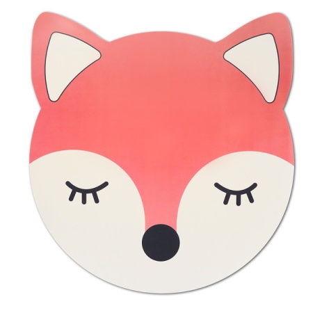 Protectie masa pentru copii,model animal, vulpe rosie,Zeller