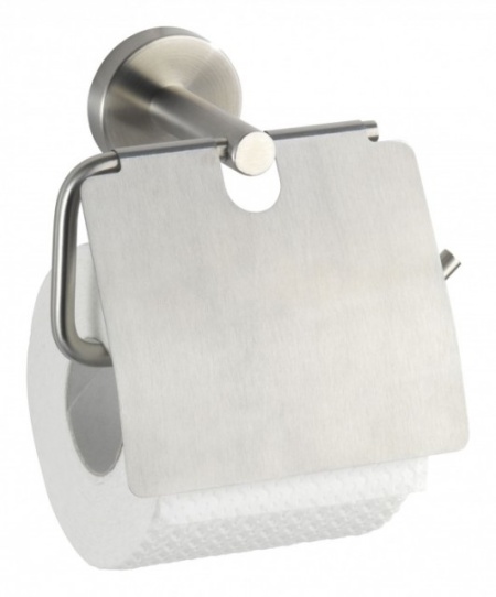 Suport hartie igienica cu capac inox Bosio