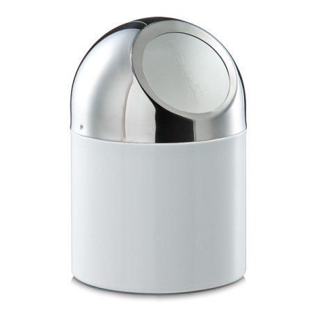 Cos birou inox,metal cromat 12 x 18 cm,Zeller