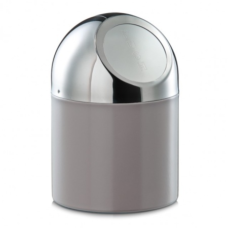 Cos birou inox/metal cromat